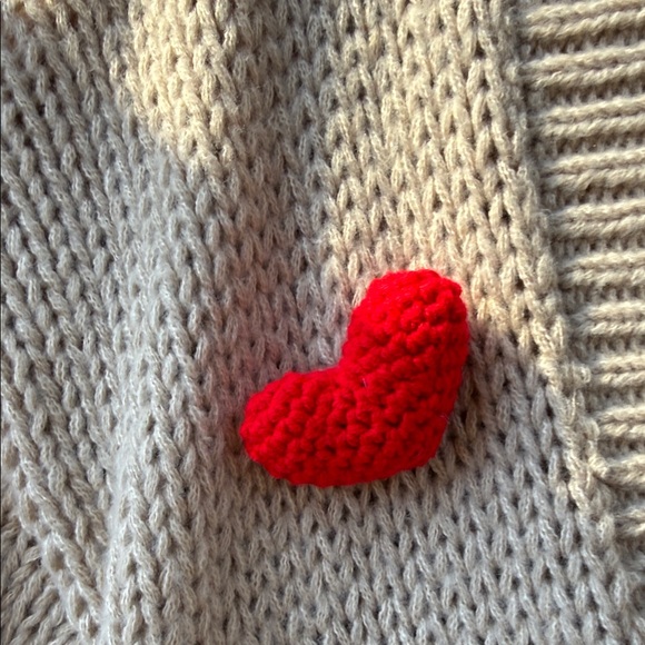 Maeve The Susannah 3D Heart Cardigan Sweater - Picture 5 of 6